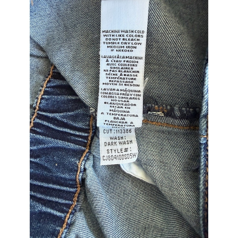 Celebrity Pink Dark Wash Denim Jumpsuit Utility Boiler Suit M - Picture 4 of 7